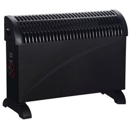 Grzejnik konwektorowy 2000 W czarny