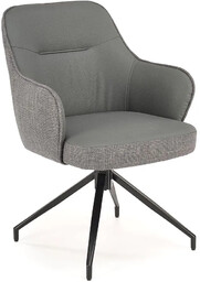 Elior Popielaty fotel obrotowy tapicerowany Z8-C60