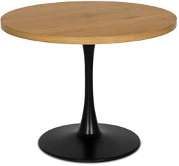 Elior Stół z okrągłym blatem dąb złoty D6-E18