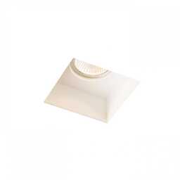 DAG SQ lampa sufitowa wpuszczana gipsowa kwadratowa 230V GU10 35W - R12355