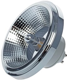 Żarówka ES111 GU10 srebrna 9W 4000K LP-ES111-9W SV 4000K - Light Prestige