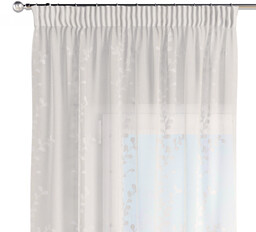 Zasłona na taśmie marszczącej 1 szt., beżowy, Natural Touch