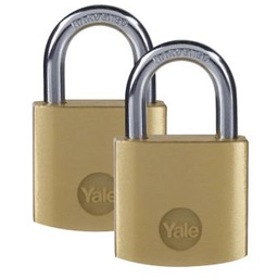 Dwie kłódki jeden klucz - Yale Y110B/30/115/2