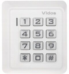 Zamek Szyfrowy Czytnik Zbliżeniowy Rfid Unique Em 125 kHz Vidos