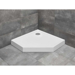 Radaway Doros PT Compact pięciokątny brodzik z obudową 80x80cm akrylowy SDRPT8080-05