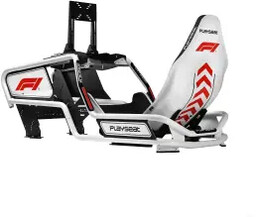 Playseat Formula Intelligence F1 Edition do 130kg Wyścigowy Czarno-biały Fotel wyścigowy