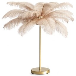 EUROFIRANY Lampka stołowa Feri 458947 Beżowy