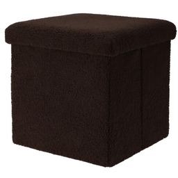 Storagesolutions Pufa ze schowkiem boucle BINI, 38 x 38 x 38 cm