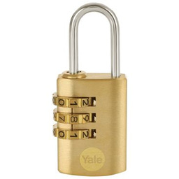 Mała kłódka szyfrowa Yale Y150B/22/120/1