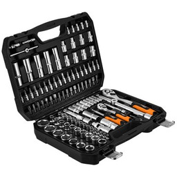 NEO TOOLS Zestaw kluczy nasadowych 10-211 (110 elementów) Zyskaj