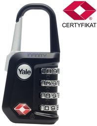 Kłódka podróżna Atest_TSA YTP5