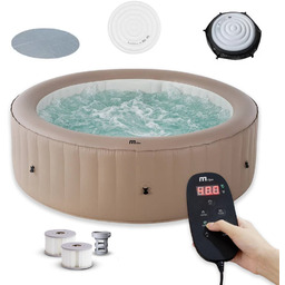 MSpa Basen z hydromasażem dmuchane Bristol Max 8 osób SPA Bąbelki