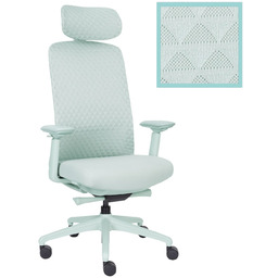 Fotel biurowy Solar Green, do biura, do gabinetu, nowoczesny