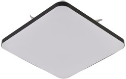 Plafon kwadratowy Babilon mały czarny 4000k LP-335/1C S 4BK square - Light Prestige