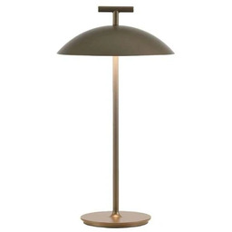 Kartell - Mini Geen-A Portable Lampa Stołowa Bronze