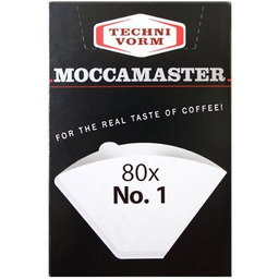 MOCCAMASTER Filtr do kawy NR 1 (80 szt.)