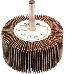 Yato Ściernica listkowa trzpieniowa 60x30x6 p100 YT-83364