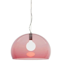 Kartell - FL/Y Lampa Wisząca Burgundy