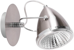 Lampa ścienna Oliver w zestawie 1xGU10 LED 5,5W Chrom Metal/Satynowy Metal 5109127
