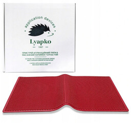 Lyapko mata z igłami do masażu MAX 6,2 - czerwony