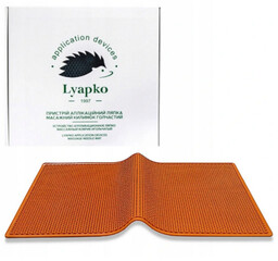 Lyapko mata z igłami do masażu MAX 6,2 - pomarańczowy