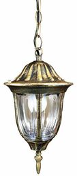Wisząca LAMPA antyczna FLORENCJA 302557 Polux zewnętrzna OPRAWA ogrodowa IP33 outdoor patyna