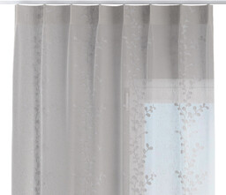 Zasłona na haczykach flex pojedynczych, beżowy, Natural Touch