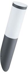 Metalowa LAMPA ścienna OSLO 300935 Polux ogrodowa OPRAWA elewacyjna KINKIET zewnętrzny metalowy IP44 outdoor szary