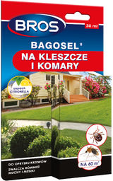 Bros Bagosel 30ml. Oprysk na komary, kleszcze, muchy, meszki.