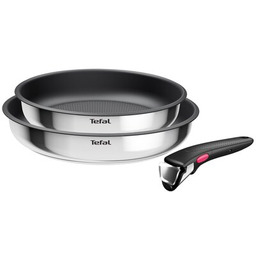 TEFAL Zestaw patelni Ingenio Cook Eat (3 elementy) Zyskaj