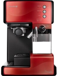 Ekspres do kawy kolbowy Breville Prima Latte czerwony VCF046X