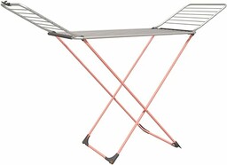 Vileda Borealis Suszarka do bielizny z efektem brokatu Duże nici antypoślizgowe Aluminiowa kratka Do wnętrz i na zewnątrz Składany