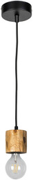 Pino Lampa Wisząca 1xE27 Max.60W Sosna Bejcowana/Czarny 71689104