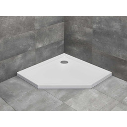 Radaway Doros Plus PT pięciokątny brodzik 90x90cm z wypełnieniem SDRPTP9090-01