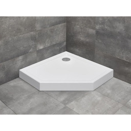 Radaway Doros PT Compact pięciokątny brodzik z obudową 90x90cm akrylowy SDRPTP9090-05