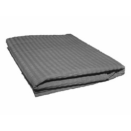 Karo Prześcieradło z kory 160x200 jednobarwne grafitowe 37 bez gumki