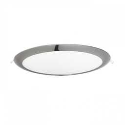 DADA 30 lampa sufitowa wpuszczana czarny chrom 230V LED 24W 3000K - R12890