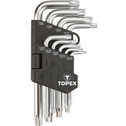 TOPEX Zestaw kluczy torx 35D950 (9 elementów) Zyskaj