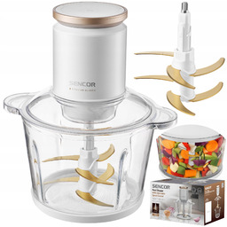 Elektryczny Rozdrabniacz Siekacz Do Warzyw Żywności Sencor 2,7L 800W Duży