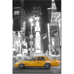 100 70cm Obraz płótno Taxi in New York ściana płótno rama