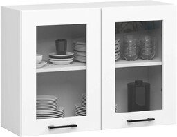 Elior Biała szafka kuchenna z witryną B5-H17