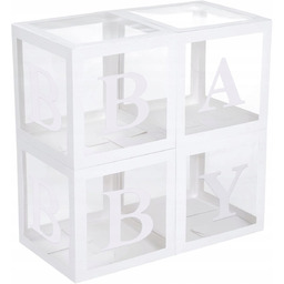 PUDEŁKA NA BALONY BABY DEKORACJA URODZINY BABY SHOWER ROCZEK