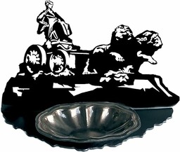 Imex The Fox 11459 Popielniczka Cybele, 130 x 217 mm