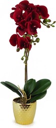 Leaf Design UK Realistyczny sztuczny kwiat orchidei ekspozycja w doniczce