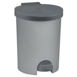 Kosz na śmieci 15 litrów Curver, szary plastik
