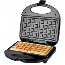 Gofrownica Esperanza Blueberry 1000W Czarna Duża Moc Wafflownica Gofry