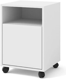 Elior Biały kontenerek pod biurko na kółkach H4-F77