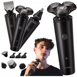 Maszynka do strzyżenia Golarka Trymer Masażer Szczoteczka Enchen X8S-C 5w1