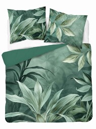 Detexpol Pościel z mikrofibry 3D 220x200 zielona liście 5310 A mikro 28