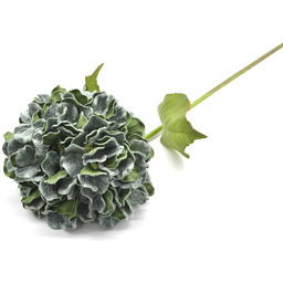 Sztuczny kwiat Hortensja zielona - 80 cm - 1 szt.